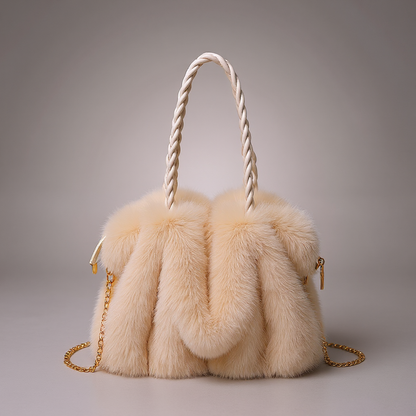 Delphine Faux Fur Tote