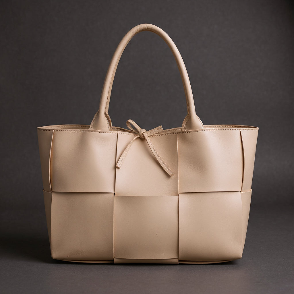 Block Weave Statement Tote