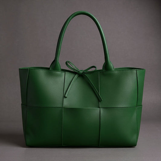 Block Weave Statement Tote