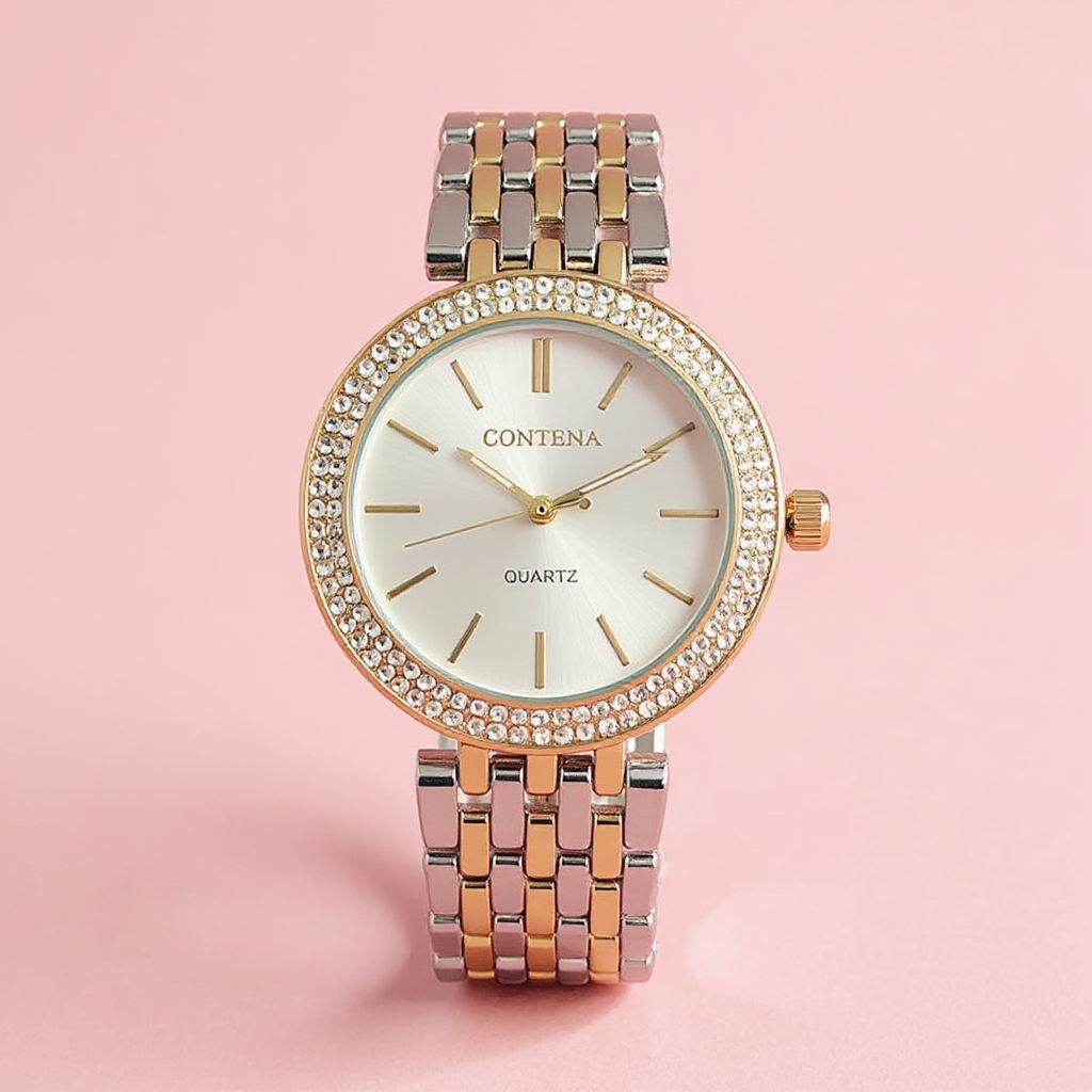 The Luminous Link Bracelet Watch