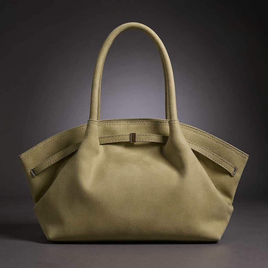 Sculptural Leather Handbag