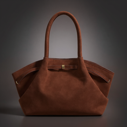 Sculptural Leather Handbag