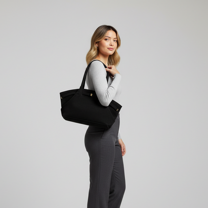 Sculptural Leather Handbag