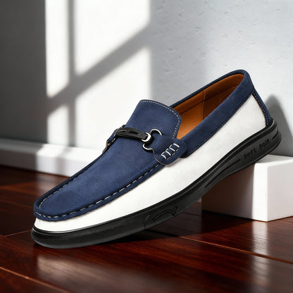 The Modernist Two-Tone Loafers