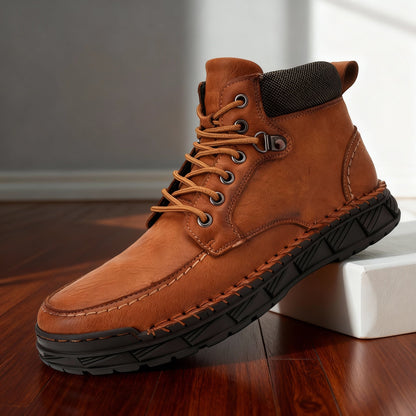 Trailmaster Leather Moc-Toe Boots