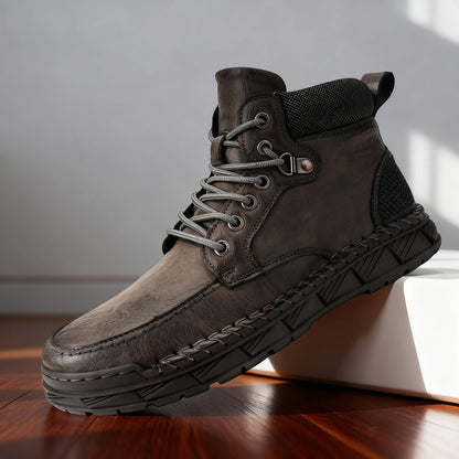 Trailmaster Leather Moc-Toe Boots