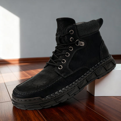 Trailmaster Leather Moc-Toe Boots