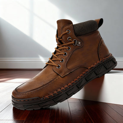 Trailmaster Leather Moc-Toe Boots