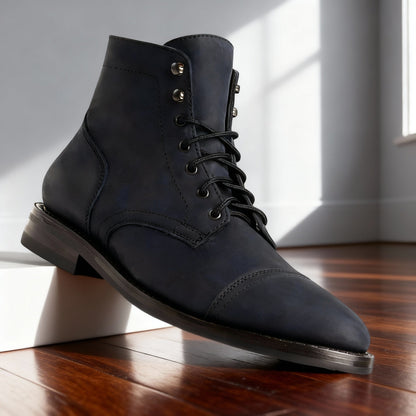 Heritage Cap-Toe Lace-Up Boot