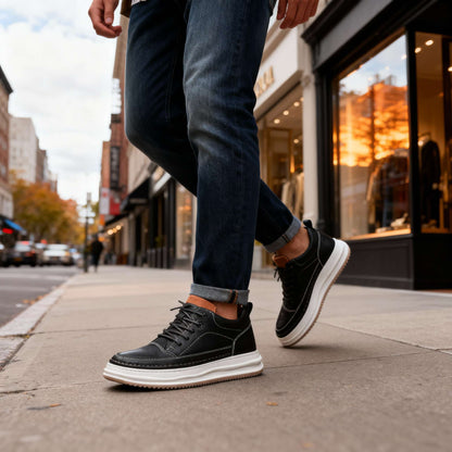 Nubuck Terracotta-Tab Trainer