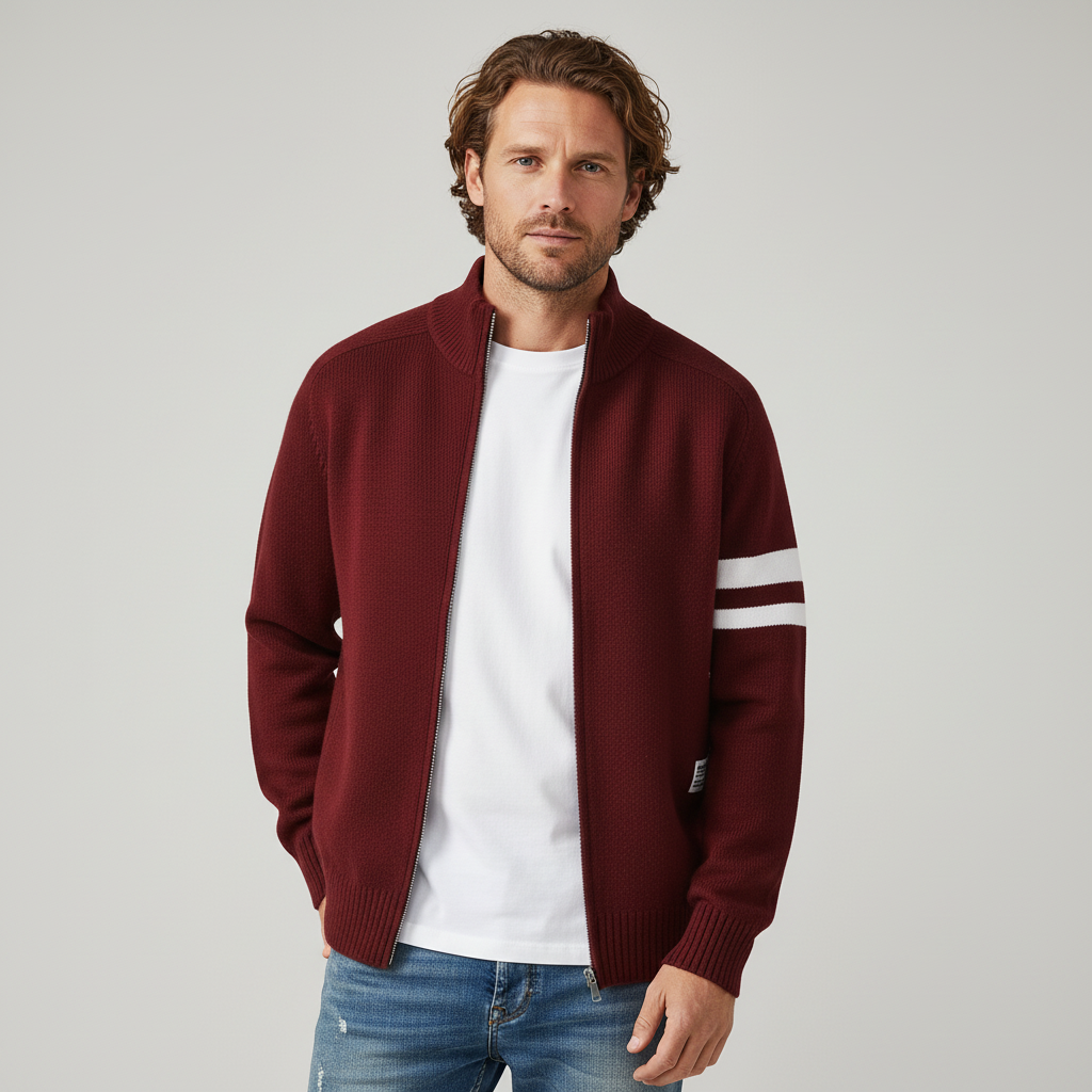Kingswood Knit Zip Sweater