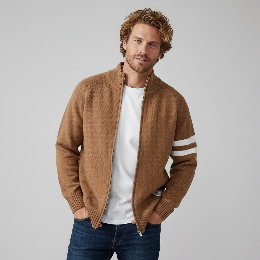 Kingswood Knit Zip Sweater
