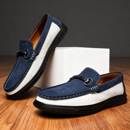 The Modernist Two-Tone Loafers