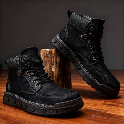 Trailmaster Leather Moc-Toe Boots