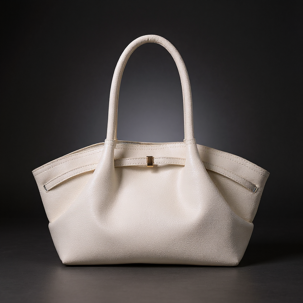 Sculptural Leather Handbag