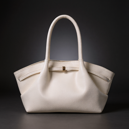 Sculptural Leather Handbag