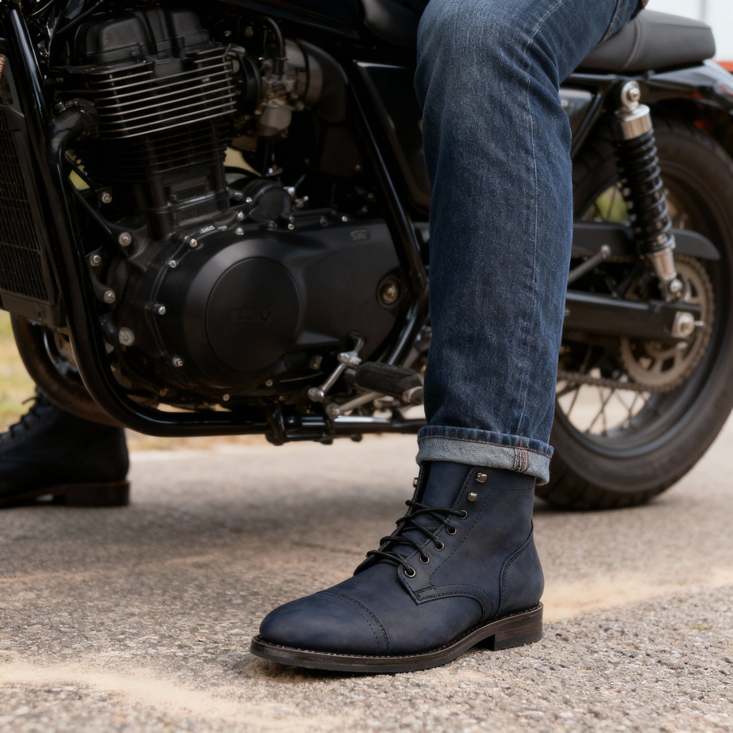 Heritage Cap-Toe Lace-Up Boot