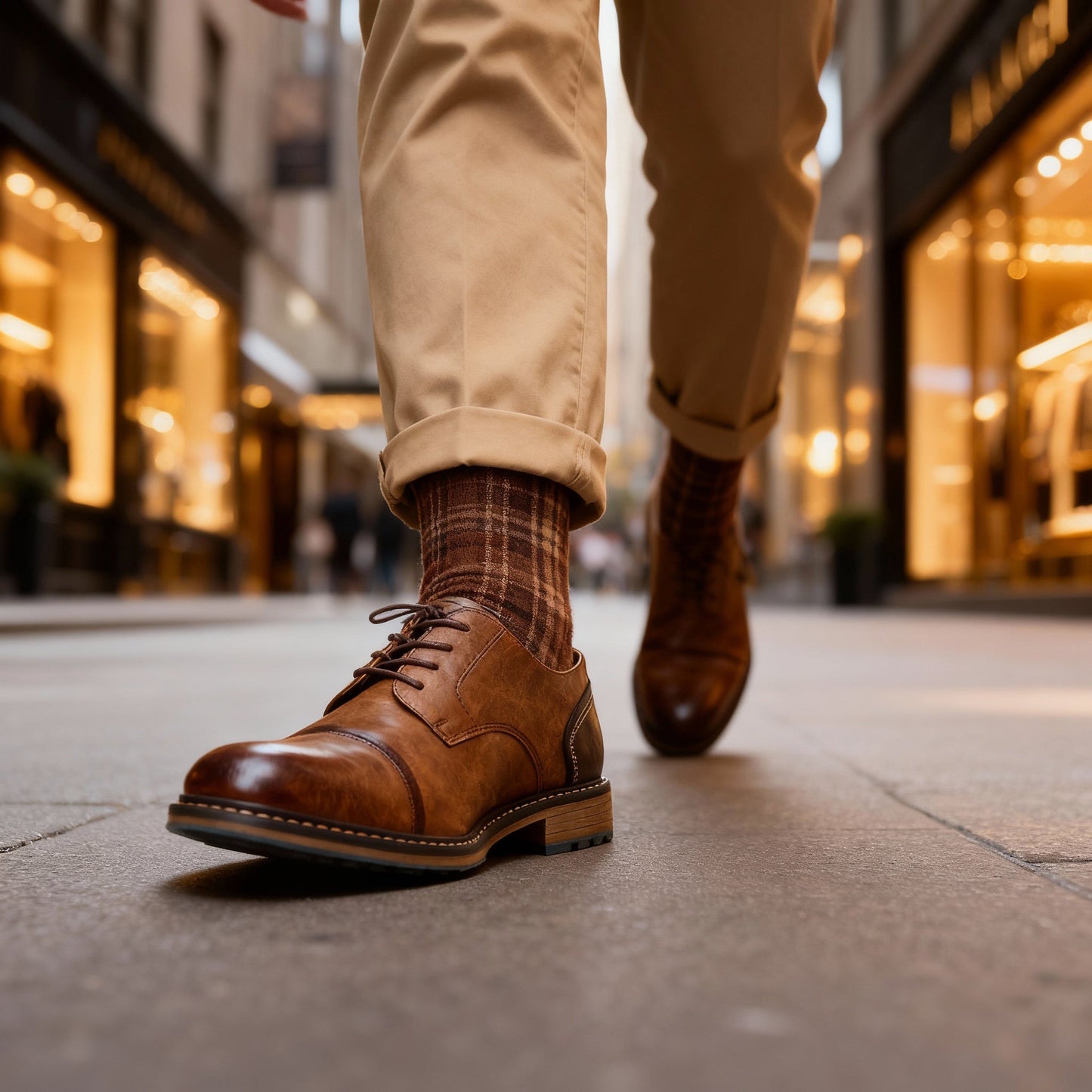 Signature Dress Shoe with Textured Leather Finish