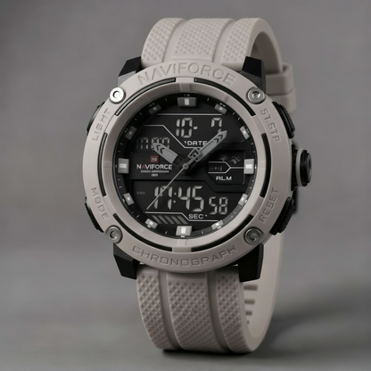 The Apex Chronograph – Dual-Display Sports Timepiece