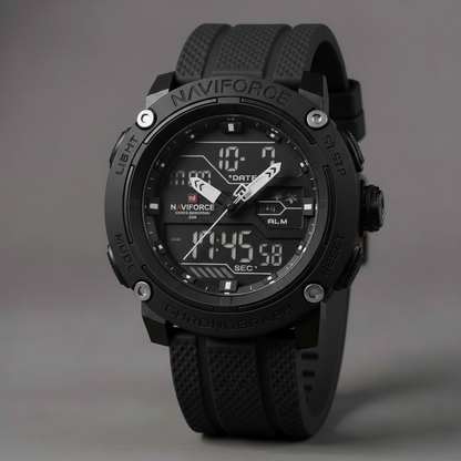 The Apex Chronograph – Dual-Display Sports Timepiece