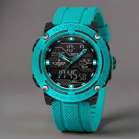 The Apex Chronograph – Dual-Display Sports Timepiece