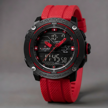 The Apex Chronograph – Dual-Display Sports Timepiece