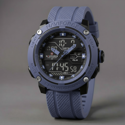 The Apex Chronograph – Dual-Display Sports Timepiece