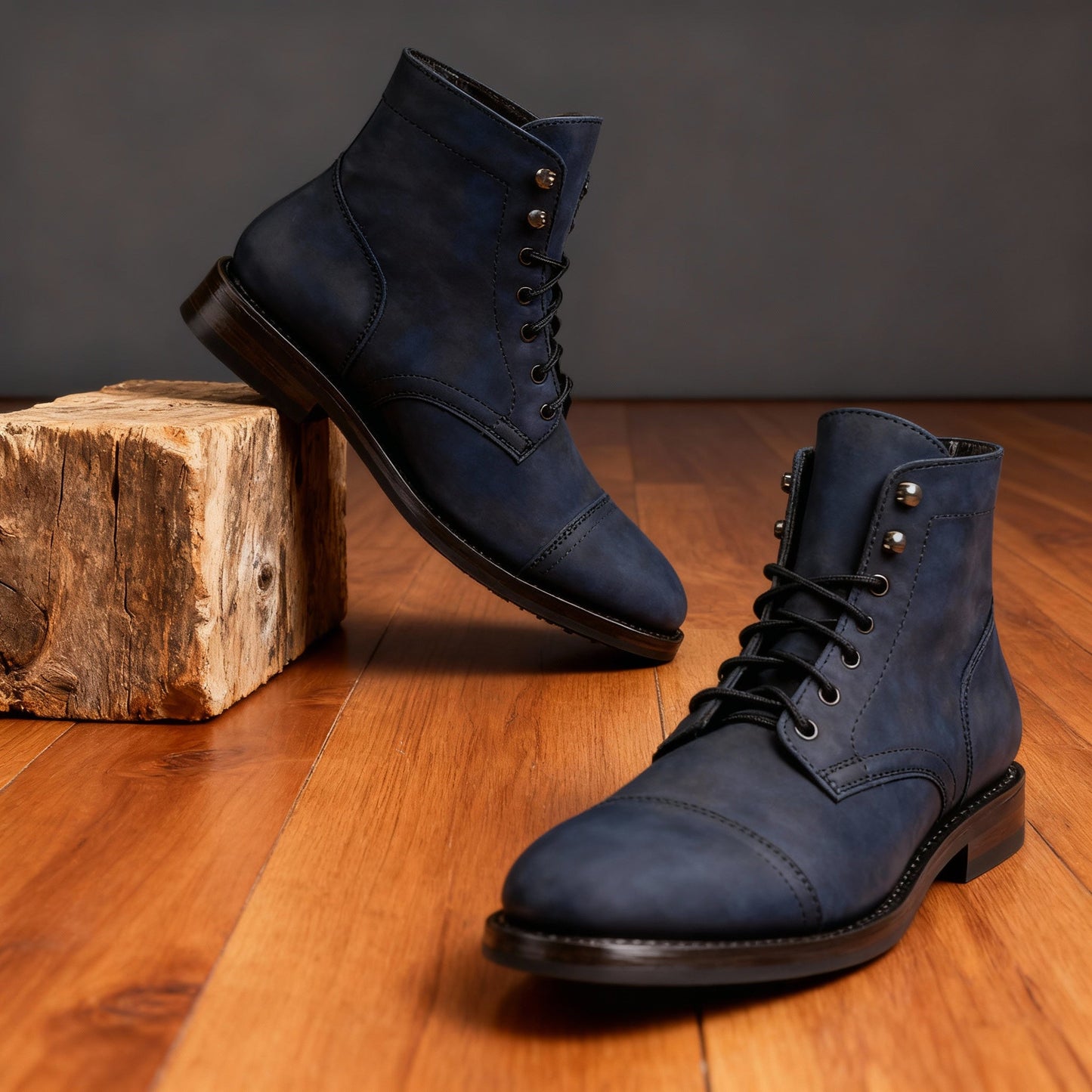 Heritage Cap-Toe Lace-Up Boot