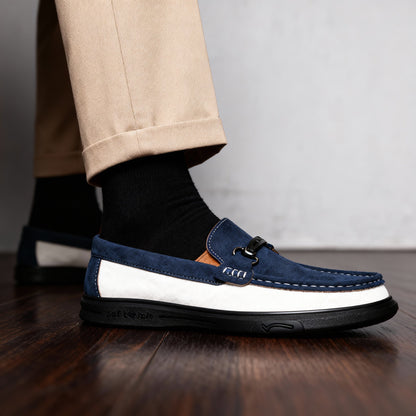The Modernist Two-Tone Loafers
