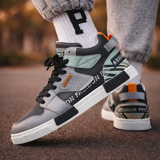 Bloc Type-Print Street Low-Top