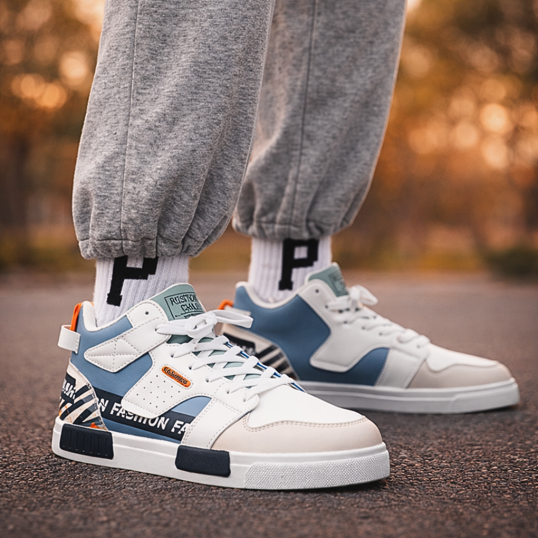 Bloc Type-Print Street Low-Top