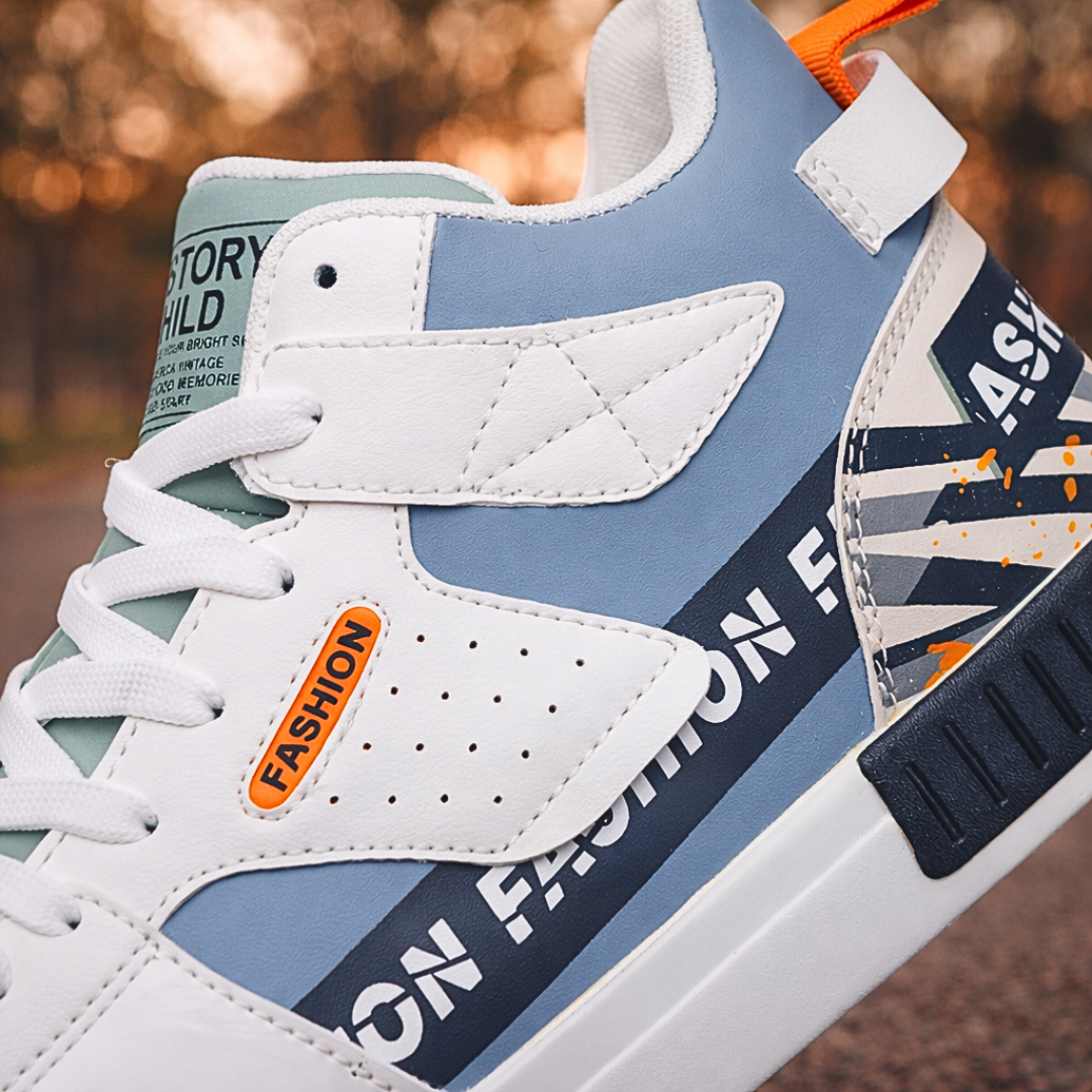 Bloc Type-Print Street Low-Top