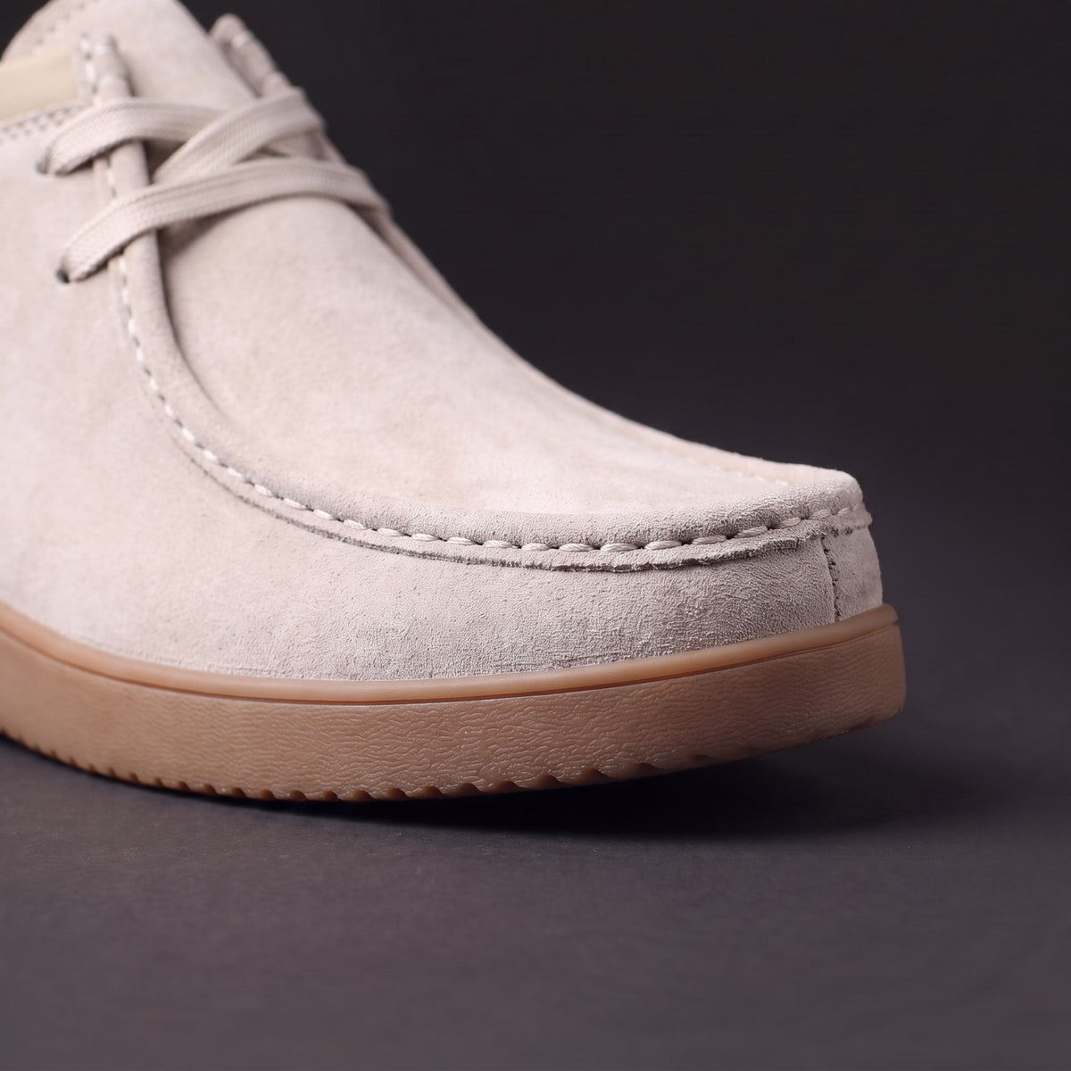 Montclair Hand-Stitched Suede Moc