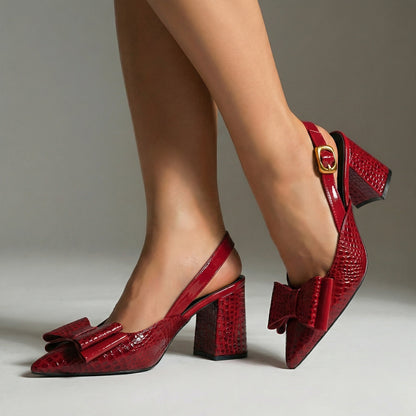 Valentina Bow Slingback