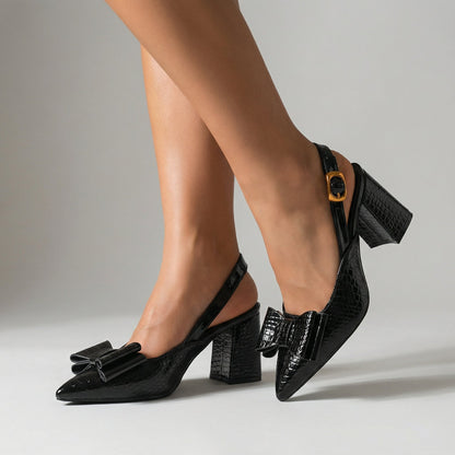 Valentina Bow Slingback