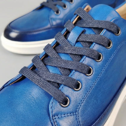 Indigo Patina Court Sneaker