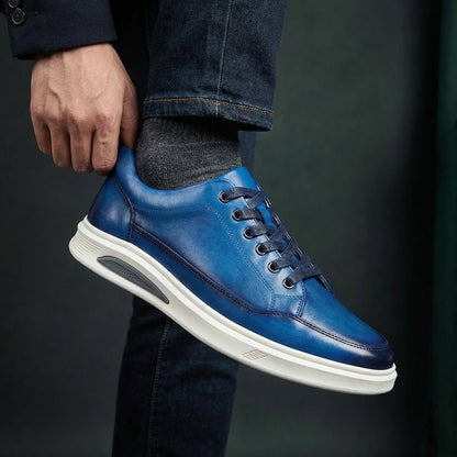 Indigo Patina Court Sneaker
