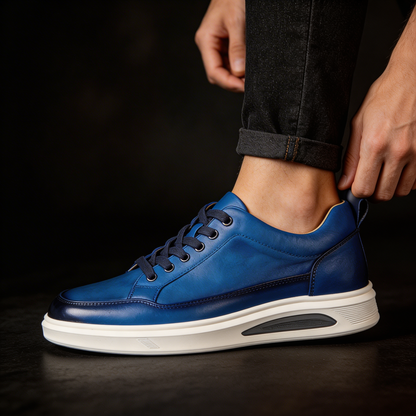 Indigo Patina Court Sneaker