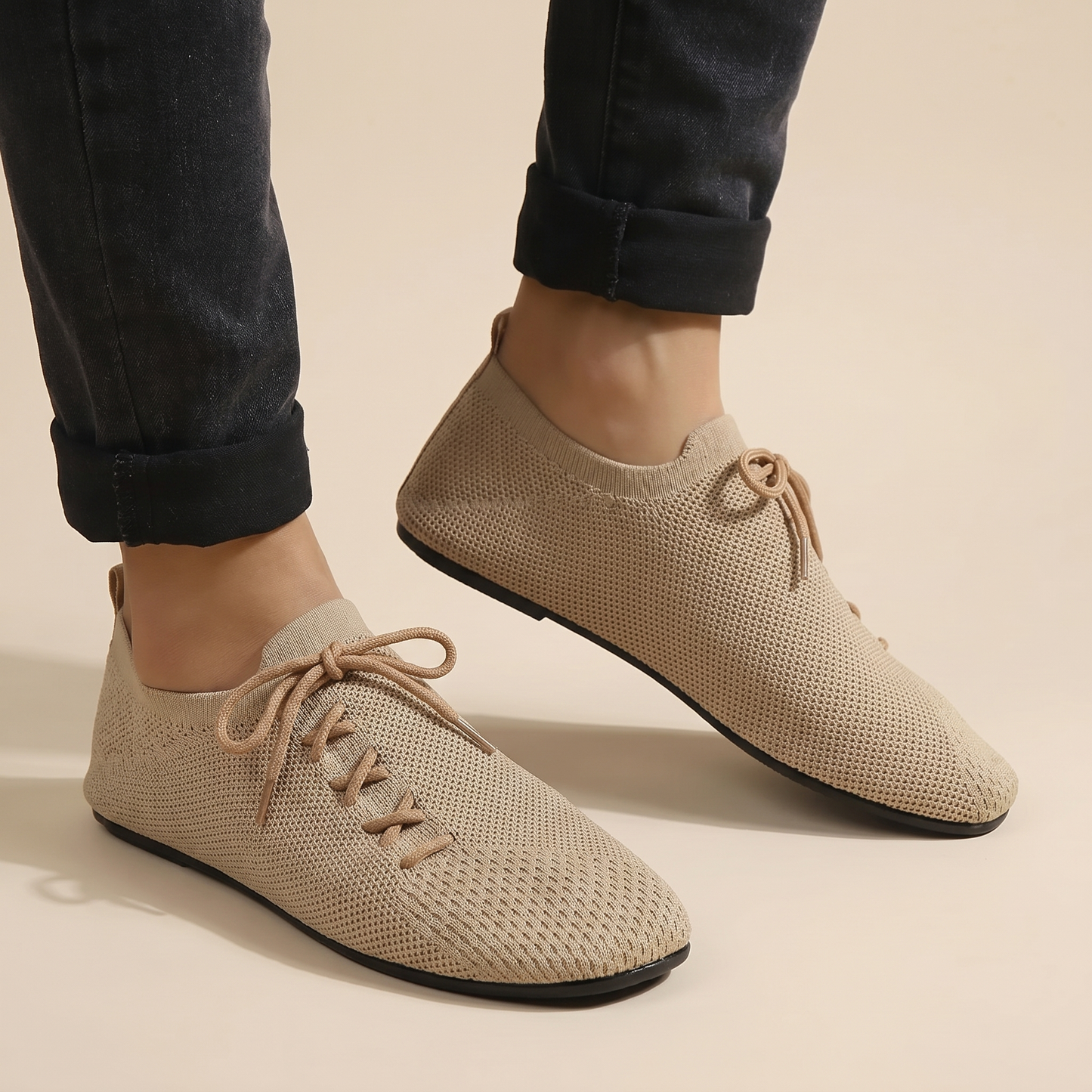 Flyknit Lace-Up Sneakers