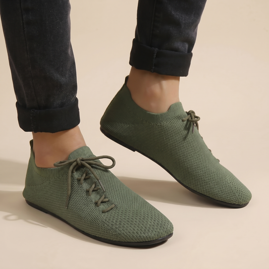 Flyknit Lace-Up Sneakers