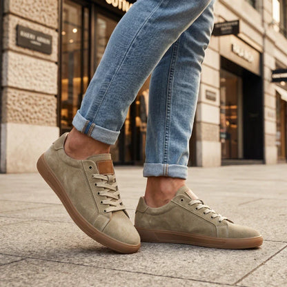 Dune Sable Suede Trainer