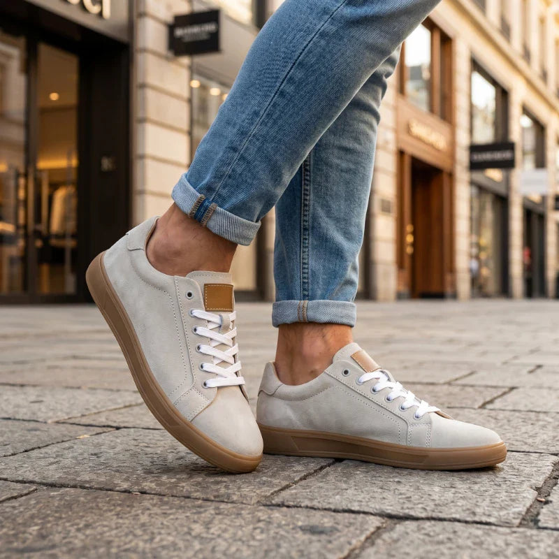Dune Sable Suede Trainer