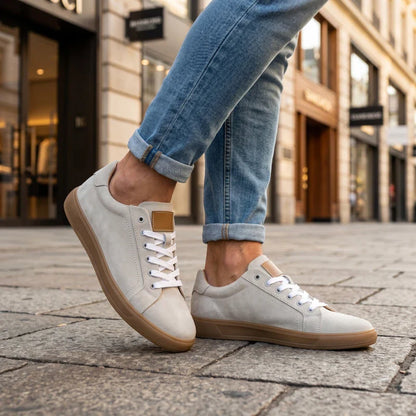 Dune Sable Suede Trainer