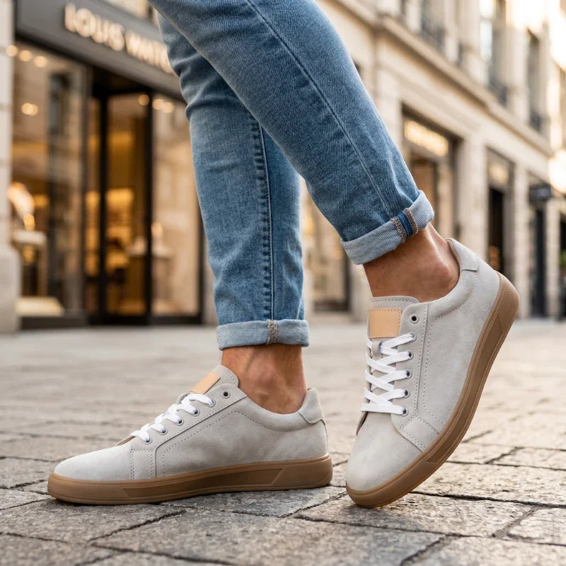 Dune Sable Suede Trainer