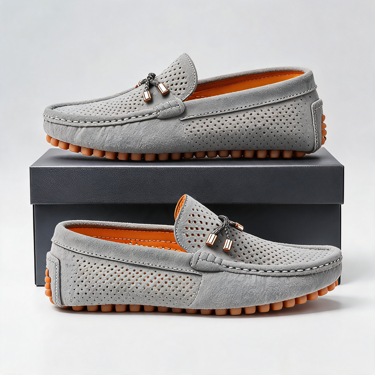 Riviera Suede Tassel Loafers
