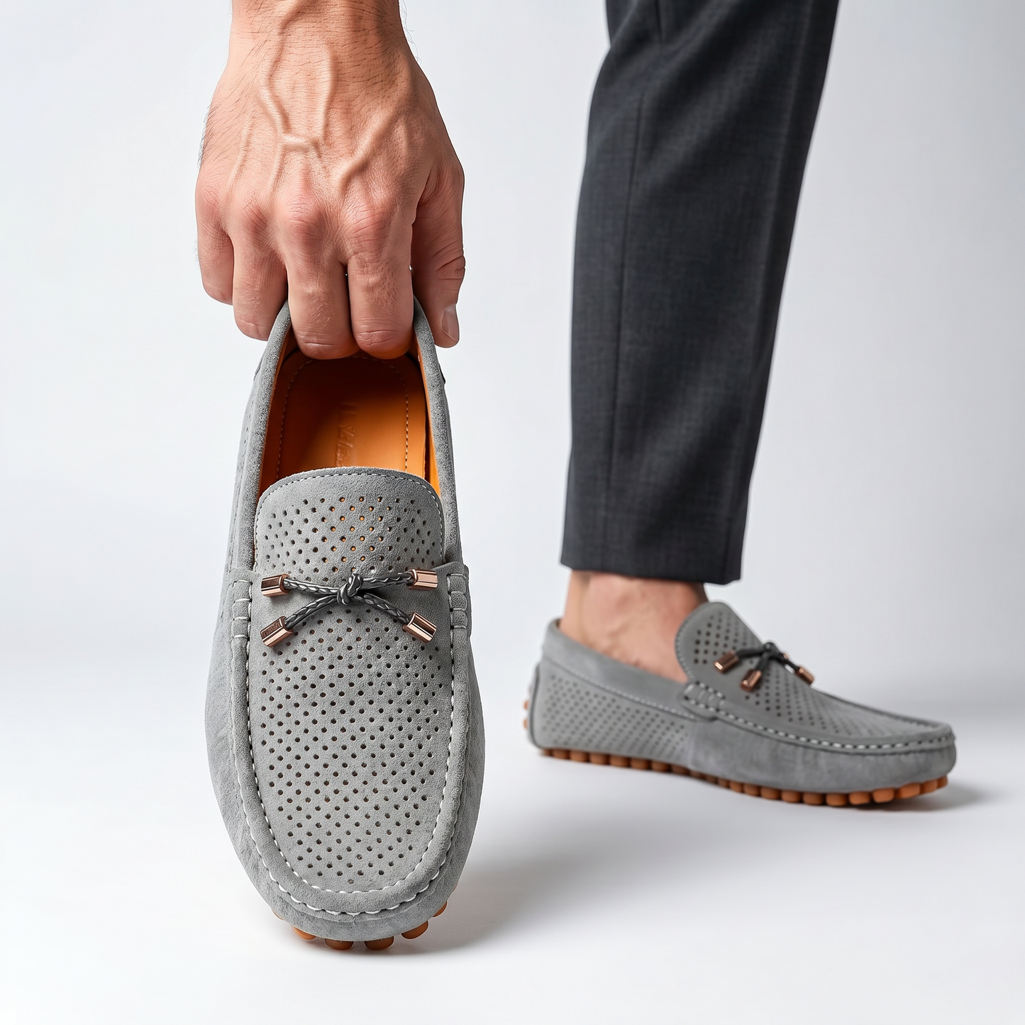 Riviera Suede Tassel Loafers