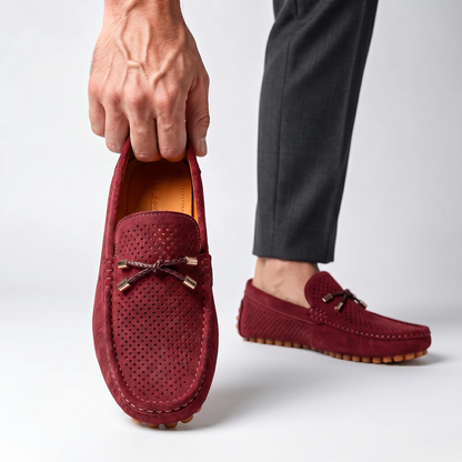 Riviera Suede Tassel Loafers