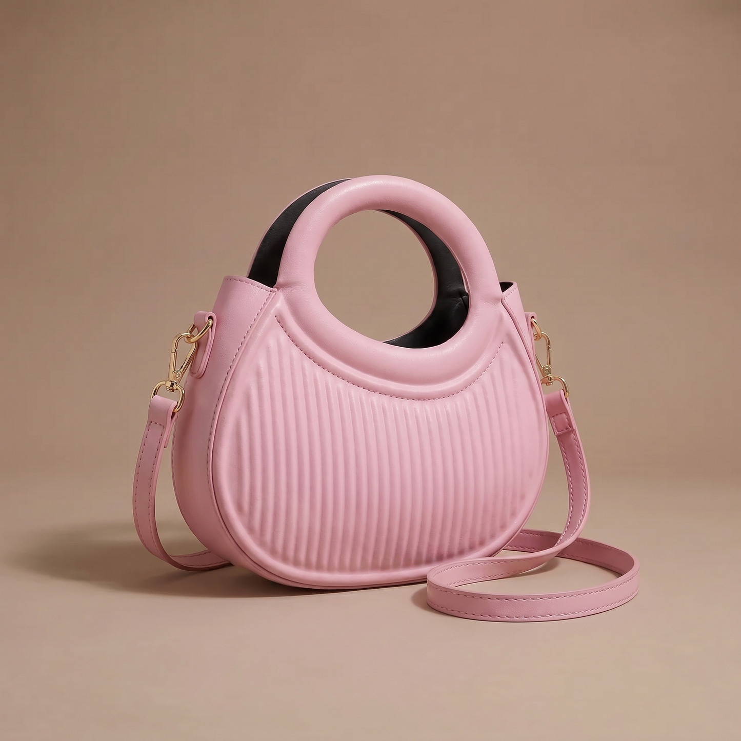 Cerchio Rosa Top-Handle