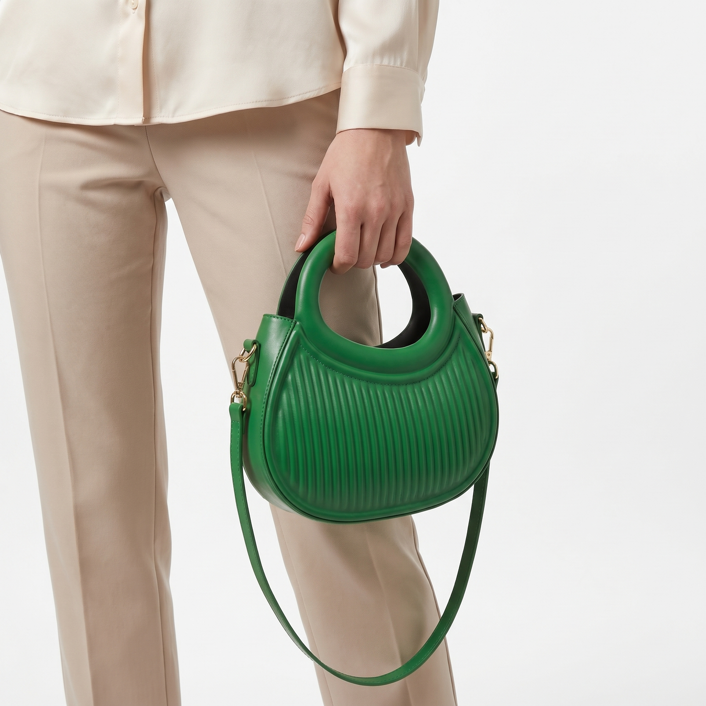 Cerchio Rosa Top-Handle