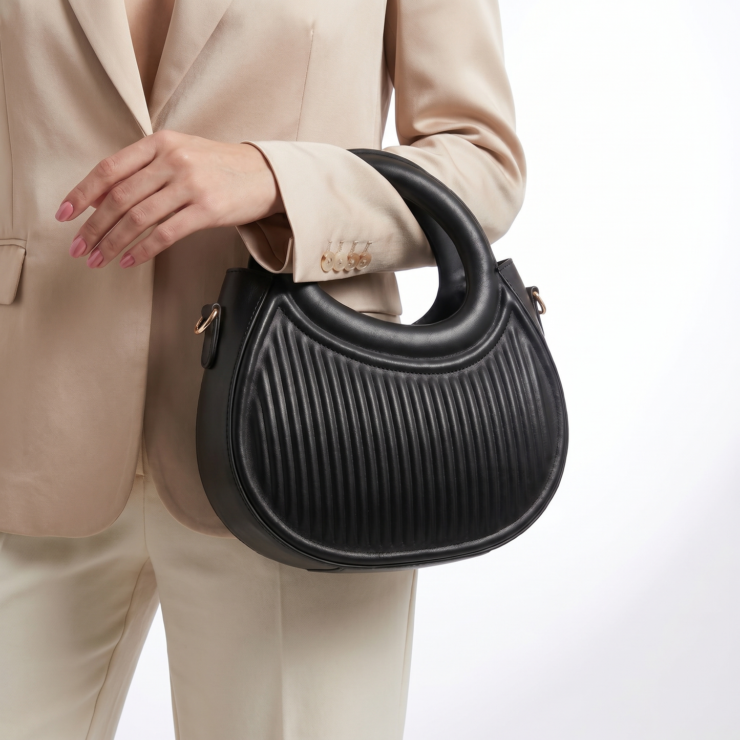 Cerchio Rosa Top-Handle